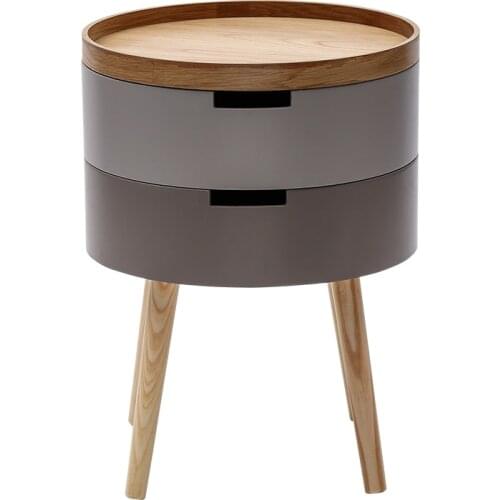 BEDSIDE TABLE BEDROOM SMALL SIMPLE MODERN NORDIC CHILDRENS ROOM PERSONALIZED CREATIVE STORAGE CUTE SMALL NARROW ROUND S