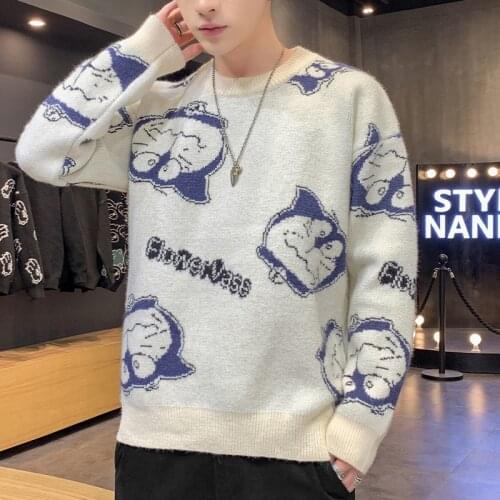 New Winter Cashmere Warm Sweater Men Turtleneck Mens Pullover Patchwork Slim Fit Sweaters Tops Knitted Mens Christmas Jumper