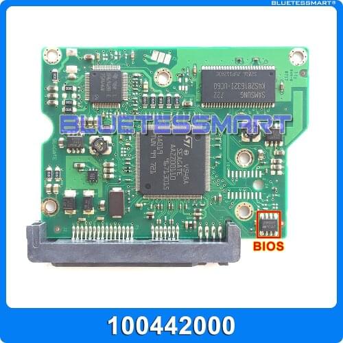 Hard drive parts PCB logic board printed circuit board 100442000 for Seagate 3.5 SATA hdd data recovery hard drive repair