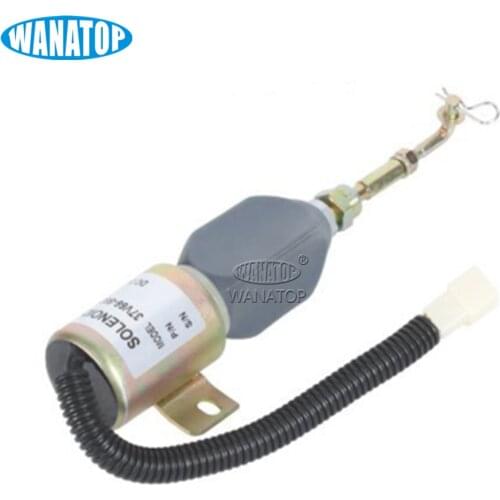 Shut Down Solenoid 37V66-56010 05CF24 1751ES-24E6ULB1S1 P612-B5V24 1751ES-12E6ULB1S1 P612-B5V12 For Kinglong Bus LH-B005
