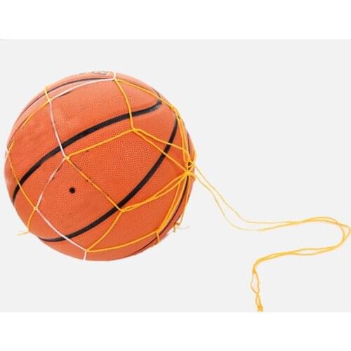 2Pcs Nylon Net Bag Ball Carry Mesh General Sturdy Volleyball Basketball Football Soccer Storage Pouch Teaching Supplies#297296