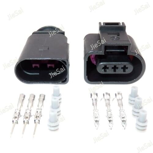 3 Pin 1J0 973 703 1717888-1 1J0973803 ACPSW 1.5mm Auto Air-Condition Pressure Switch Camshaft Sensor Auto Connector