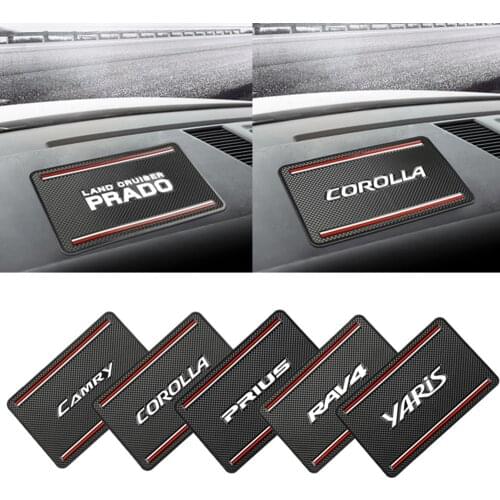1pcs Car Anti-Slip Mat Dashboard Pad Non-slip Mat Holder For Toyota corolla chr prado camry rav4 yaris auris prius avensis