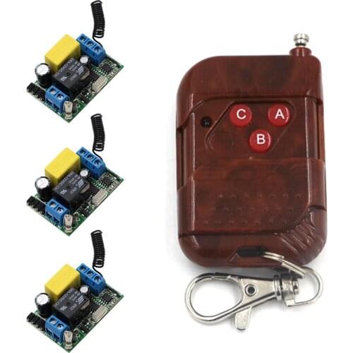 Wireless Remote Control Switch AC 220V Lamp Light LED Bulb Wireless Switch Corridor Room Home Remote Lighting Remote Switch