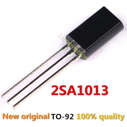 50PCS 2SA1013 TO92 A1013 TO-92 Bipolar Transistors - BJT Transistor PNP 160V 1A Support the BOM one-stop supporting services
