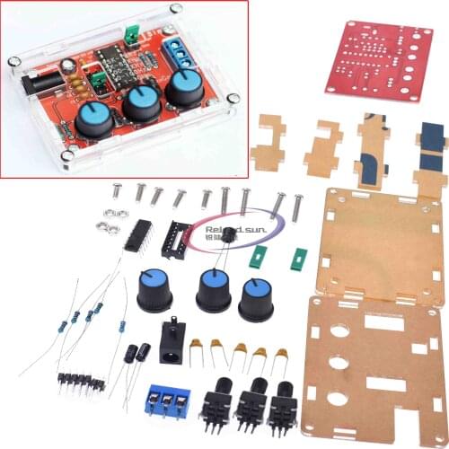 XR2206 Function Signal Generator DIY Kit Sine Triangle Square Wave 1HZ-1MHZ DDS