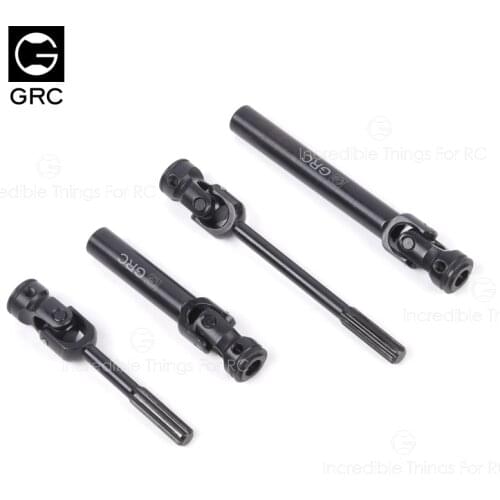 GRC Black Metal Steel Universal Drivershaft CVD shaft for TRX TRX-4 SCX10 RC PARTS