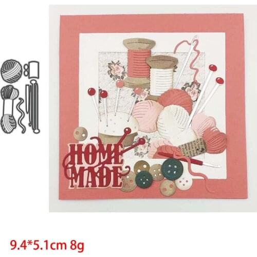 Ball of Yarn Metal Cutting Dies Stencils for DIY Scrapbooking Photo Album Decorative Embossing DIY Paper Cards