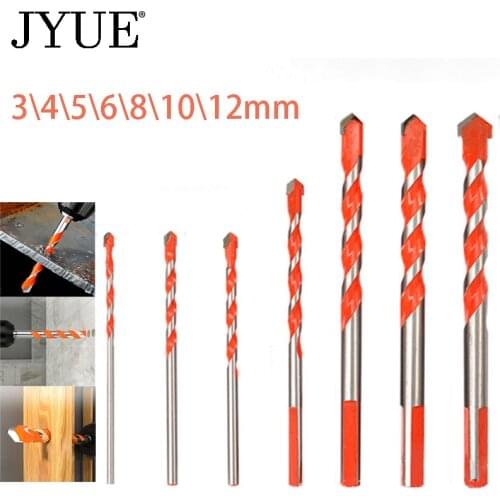 Professional drill bit set 3-12mm multi-function drill bit for ceramic tile, concrete, wall, metal and wood drilling