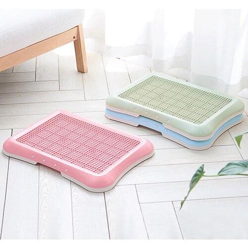 2020 New arrival Plastic Dog Toilet Potty Pet Toilet Puppy Litter Tray Training Toilet Easy to Clean