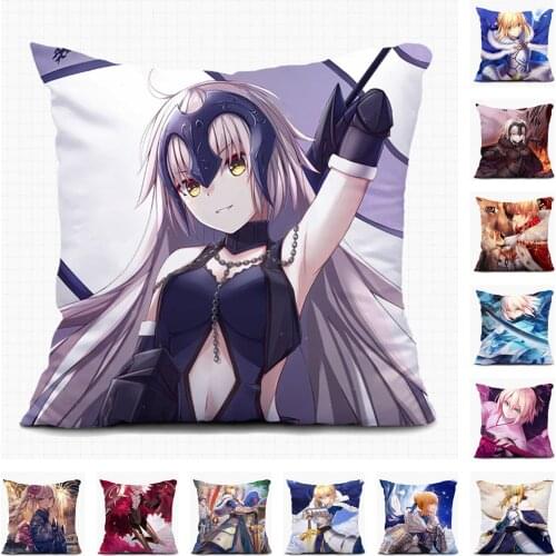Anime Fate Alter Santa Lily Christmas Pillow Case Custom Decorative Cushion Covers Sofa Pillowcase Houseware Room Home Textile