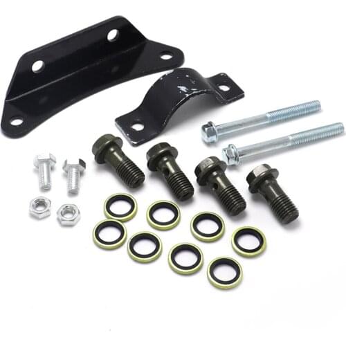 Universal Oil Cooler connector Bracket For Cooling radiator Dirt Bike Pit Bike For Monkey Bike 110cc 125cc 140cc to 250cc