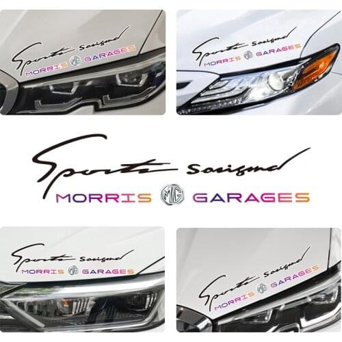 Car Creative Sticker Cool Car Light Eyebrow Sticker For Morris Garages GT GS Hector HS MG3 MG5 MG6 MG7 ZS EZS EHS MG ZS