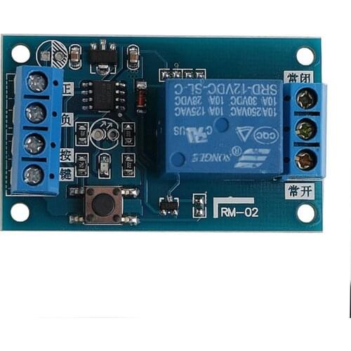 12V Bond Bistable Relay Module Car Modification Switch Start Stop Self-Locking 828 Promotion