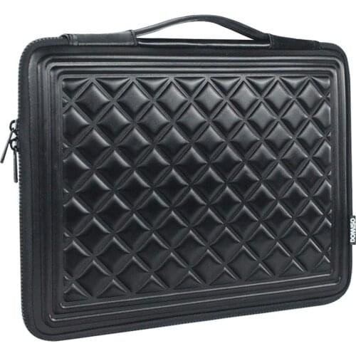 Laptop Sleeve EVA Carrying Case with Handle for 10 13 14 15.6 Inch Lenovo ThinkPad Dell Acer Spin ROG Zephyrus, Black