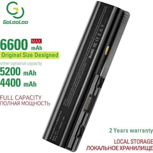 6600mAh dv4 dv5 DV6 New Laptop battery for Hp Compaq dv4i dv6-1100 CQ40 CQ45 CQ50 CQ60 CQ61 CQ70 CQ71 G50 G60 G61 G70 G71 HDX16t