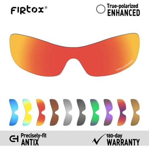 Firtox Anti-Seawater Polarized Lenses Replacement for-Oakley Antix Sunglasses (Lens Only) - Multiple Colors