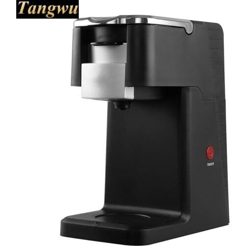 Capsule coffee maker has fully automatic portable office