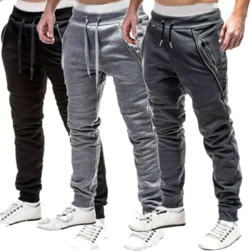 Fashion Men Sport Pants Long Trousers Tracksuit Autumn Fitness Workout Running Sports Joggers Sweatpants Streetwear