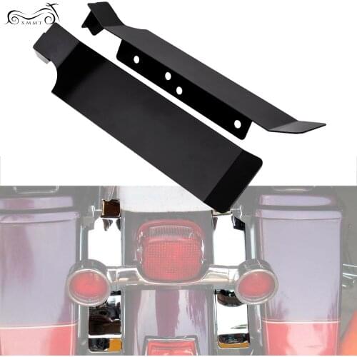 Motorcycle Saddlebag Filler Panels Solid Strips For Harley Road King Electra Glide FLHR 1993-2008 FLHS 1993 Black