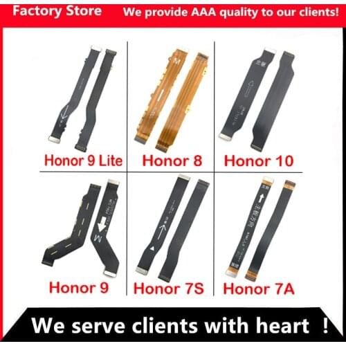 Main Motherboard Flex Cable Replacement parts For Huawei Honor 8 9 10 Lite 5X 6x 7X 8X MAX 8A 8C P Smart Y7 2017 Y9 2019