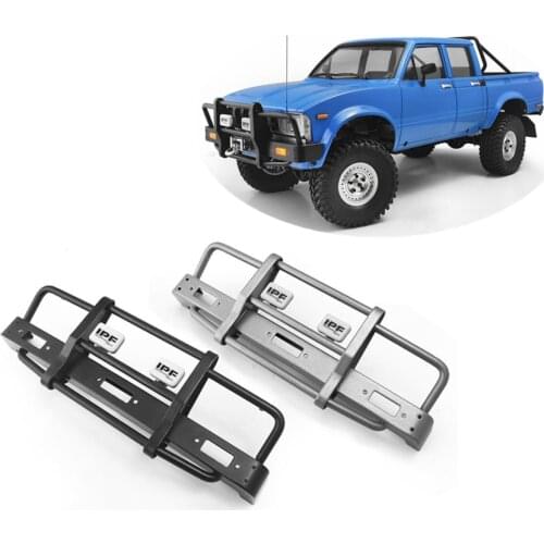 RC CAR KANGAROO Metal Front Bumper For 1/10 Scale Rc Crawler Car RC4WD TF2 Pickup Toys Truck Chassis Match Mojave Body Shell
