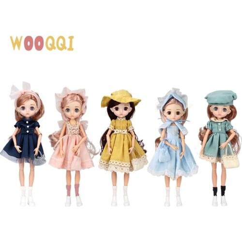 26cm BJD Dress Up Doll BJD Doll 11 Movable Joints Gift Box Princess Doll Child Play House Toy Girl Toy