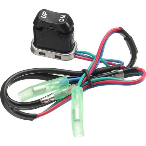 Boat Trim & Tilt Switch Assembly for Yamaha 4 Stroke Motor Outboard Remote Controller 703-82563-02-00 & 703-82563-01