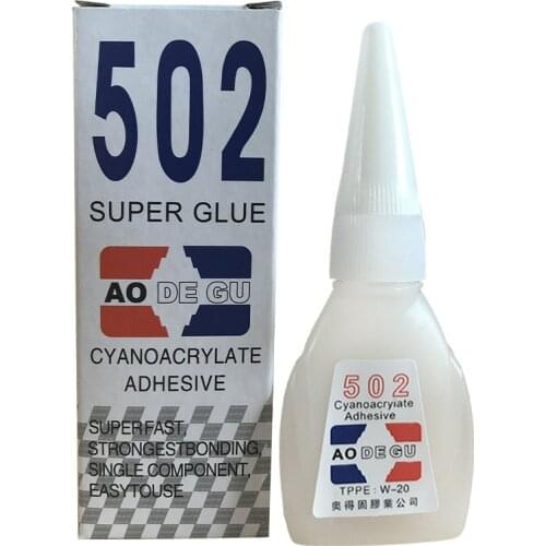 3 pieces of high quality 502 glue wholesale strong quick drying glue glue special glue for shoe mending office glue