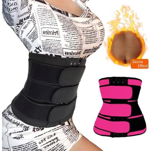 YAGIMI Women Colombian Girdles Waist Trainer Body Shaper Slimming Corset Workout Sweat Belly Belt Trimmer Sheath Shapewear Fajas