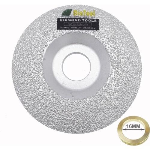 DIATOOL Vacuum Brazed Diamond Grinding Cup Wheel For All Stone And Construction Material Diamond Cup On Stone