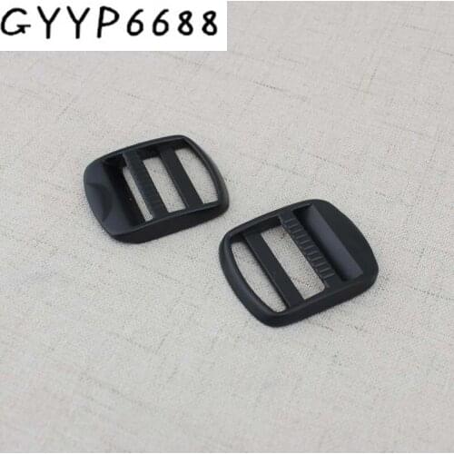 2pcs 10pcs 25mm Dark black DIY Dual Adjustable Arched Bags buckles for waist bags buckle luggagesbackpack buckles