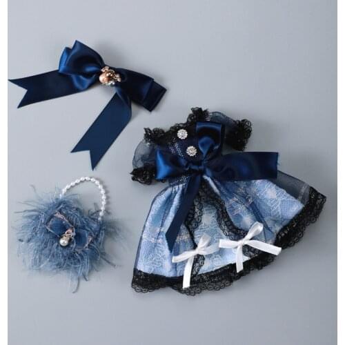 30cm 1/6 BJD baby clothes OB24 baby body clothes suit according to sweet doll clothes doll accessories