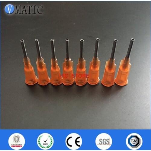 Free Shipping 15G Precision Pp Safety Luer Lock Hub 0.5'' Tube Length/ Glue Dispensing Needles Tip 1/2 Inch