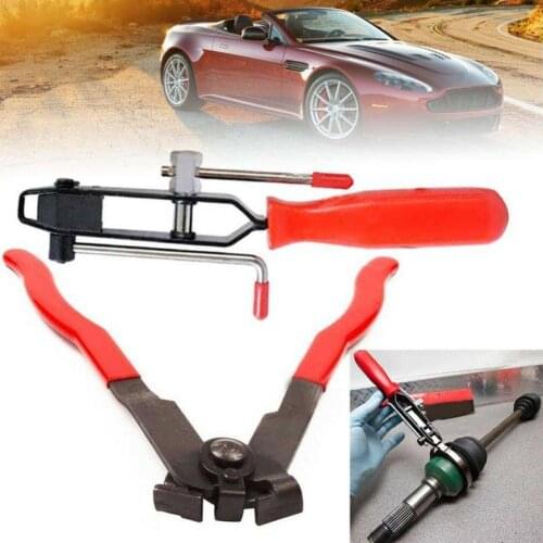 CV Joint Starter Clamp Pliers Multi-Function Band Banding Hand Tool Automobile CV Joint Boot Clamps Pliers Car Banding Tool