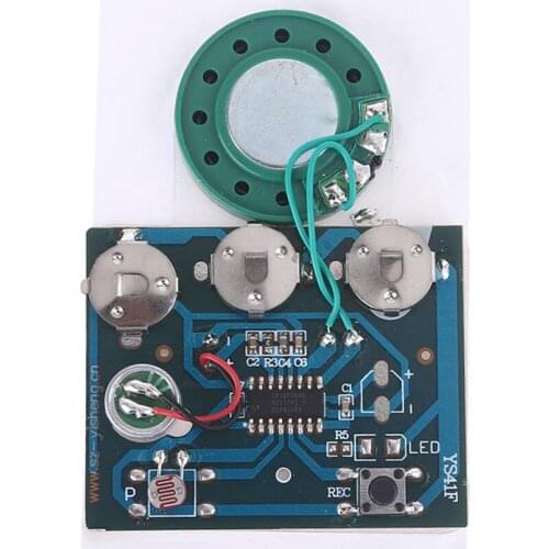 30S Photosensitive Voice Music Recordable Recorder Board for Greeting Card DIY