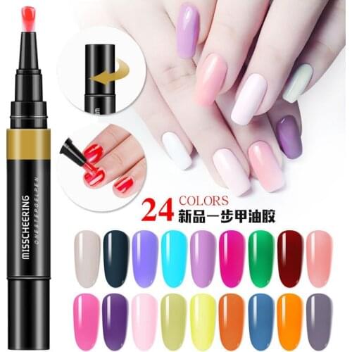 Glue, three-in-one nail polish pen, lazy person durable nail phototherapy glue nail nail nail nail special purpose