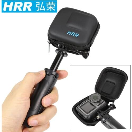 PU Leather Small Case Travel Bag Protective Case for GoPro Hero 7 6 5 SJCAM Yi Xiaomi Mijia 4K Polaroid EKEN AKASO Action Camera