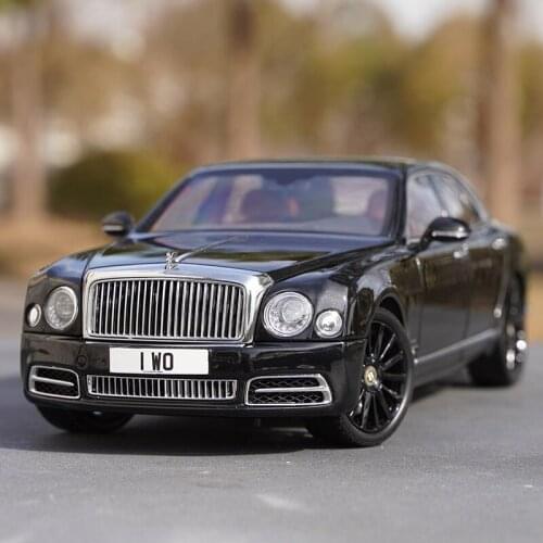 1/18 alloy die-casting car model plausible AR Bentley Bentley Mulsanne Centennial Edition Adult Collection Childrens Toy