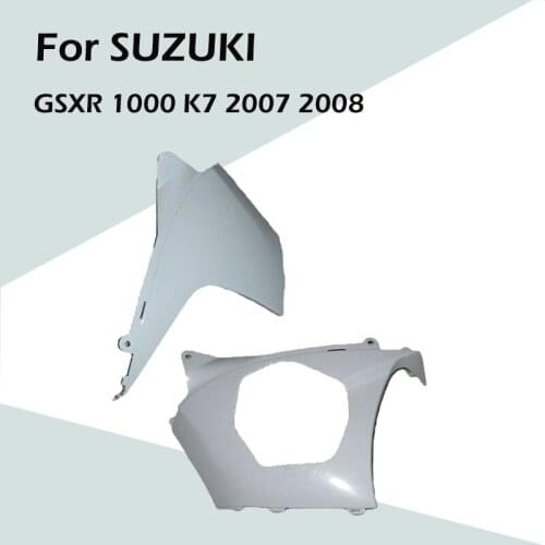 For SUZUKI GSXR 1000 K7 2007 2008 Motorcycle Accessories Body Side Cover Left and Right Small Plates ABS Injection Fairing
