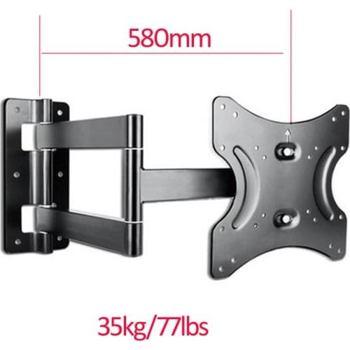 FULL motion 35kg 30inch 32inch 37inch 42inch retractable swivel LCD PLASMA tv mount lcd wall bracket led stand holder