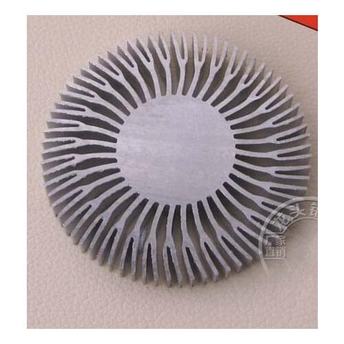 5pcs/lot solid core sunflower radiator high-power led aluminum heatsink 80*36*20mm dense tooth Lamps and lanterns radiator