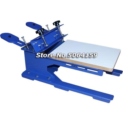 Sack Screen Printing Press for Cloth Paper Canvas Various Bags Logo Silk Screen Printing Machine Single Color Screen Printer