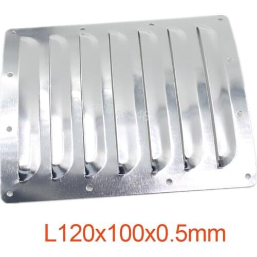 Coolig Fin Vent Radiating Heat Sink Thermal Slug Large Size L120x100x0.5mm RC Airplane Parts