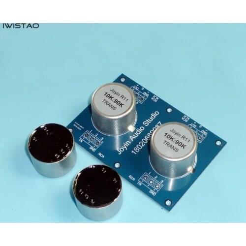 3 times Audio signal Boosting Transformer Input Isolation 10K:90K Permalloy Wide Frequency Response
