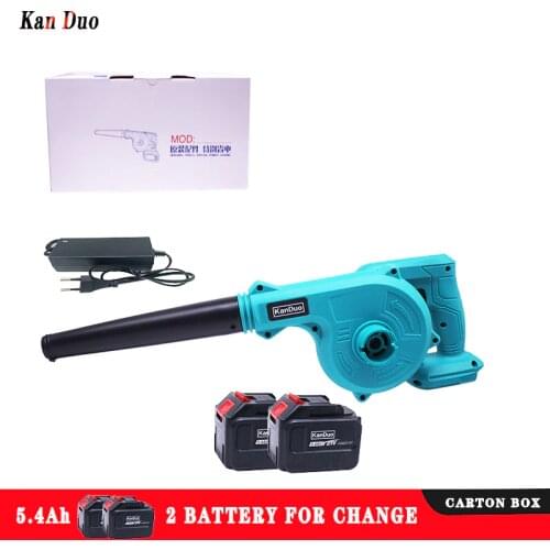 Kanduo 21V winter car cordless snow blower High power blower for yard cleaning and leaf cleaning Electric air precipitator