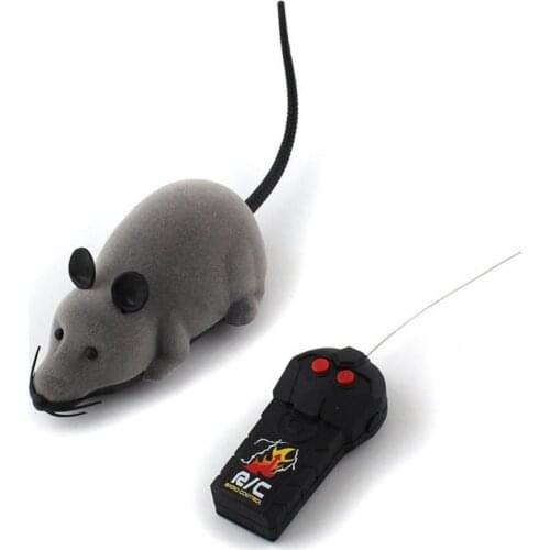 Rotated Rat Toy for Cats Funny Wireless Electronic Remote Control Mouse Dogs Pets Kids Gift