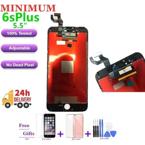 5.5" For iPhone 6s Plus LCD Display Touch Screen Digitizer Assembly No Dead Pixel Replacement LCDs + Gifts