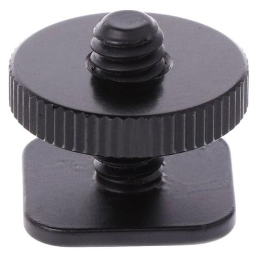 1/4'' Single Layer Tripod Mount Screw to Studio Flash Hot Shoe Adaptor For Nikon