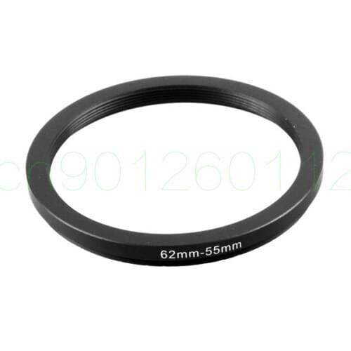 62mm-55mm 62-55 mm 62 to 55 Step down Filter Ring Adapter For filters adapters LENS LENS hood LENS CAP